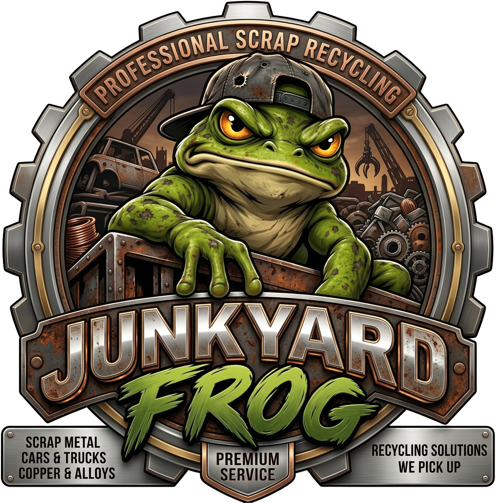 The Junkyard Frog — professional scrap recycling, premium service